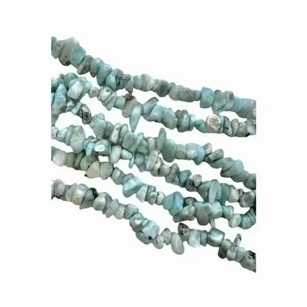 Jewelry - Larimar A chips 5-8mm on 80cm wire - ARABESK