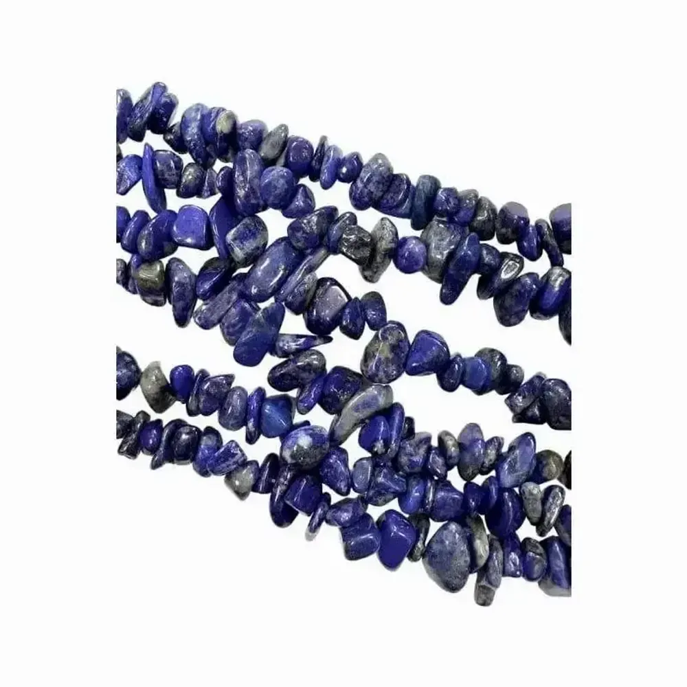 Bijoux - Lapis Lazuli AA chips 5-8mm sur fil 80cm - ARABESK