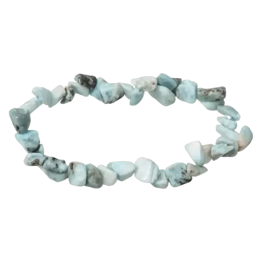 Bracelets - Bracelet Larimar A chips 18cm - ARABESK
