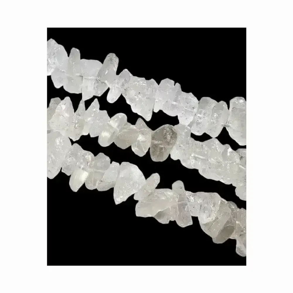 Jewelry - Rock Crystal A Rough Stones 13-20mm on a 40cm thread - ARABESK