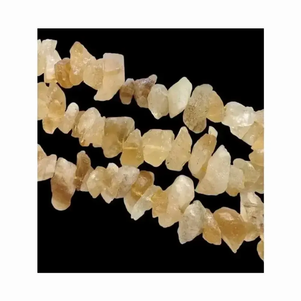 Jewelry - Heated Citrine A Rough Stones 13-20mm on a 40cm thread - ARABESK