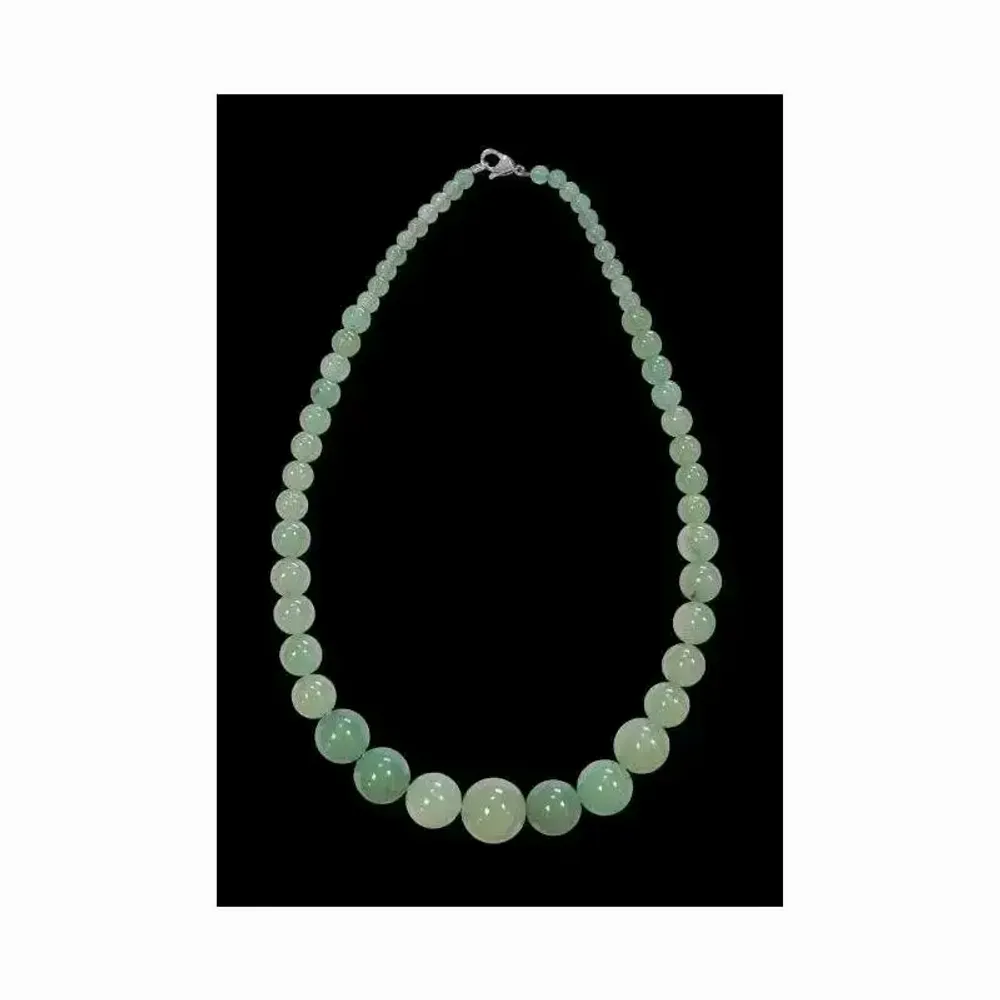 Bijoux - Aventurine Verte A Collier Chute Perles 6-14mm 45cm - ARABESK