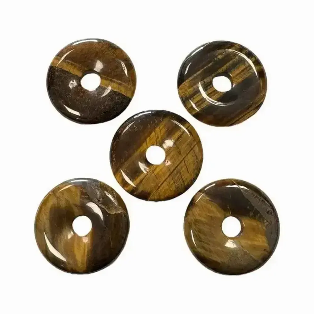 Bijoux - Donut Oeil de Tigre A 3cm x5 - ARABESK