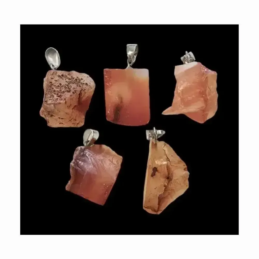 Jewelry - Rough Stone Pendant Carnelian A x5 - ARABESK