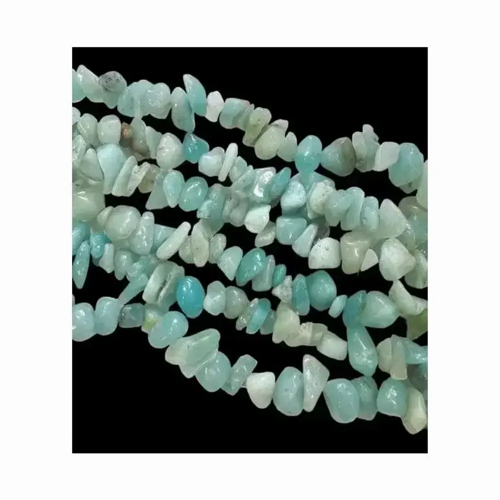 Jewelry - Amazonite A chips 5-8mm on a 80cm thread - ARABESK