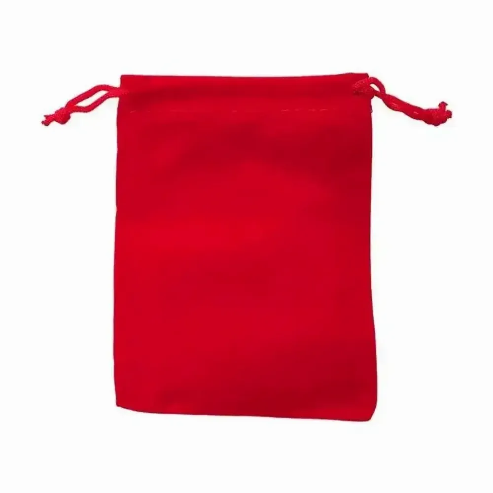 Bijoux - Sac en Velours Rouge 9.5x12cm x 50 Pieces - ARABESK