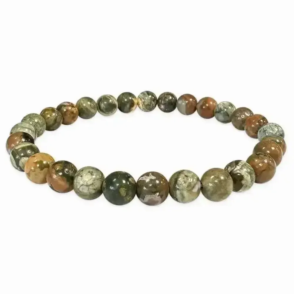 Bracelets - Bracelet Rhyolite A perles 6mm - ARABESK