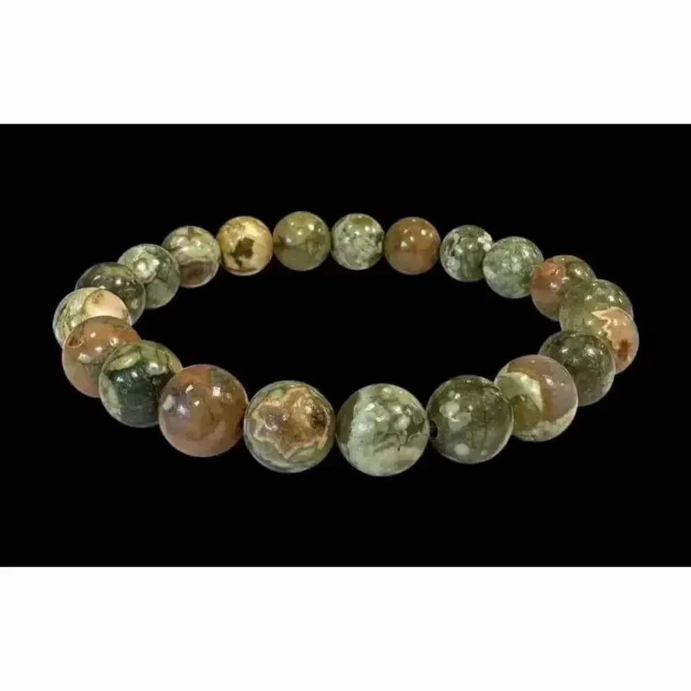 Bracelets - Bracelet Rhyolite A perles 8mm - ARABESK