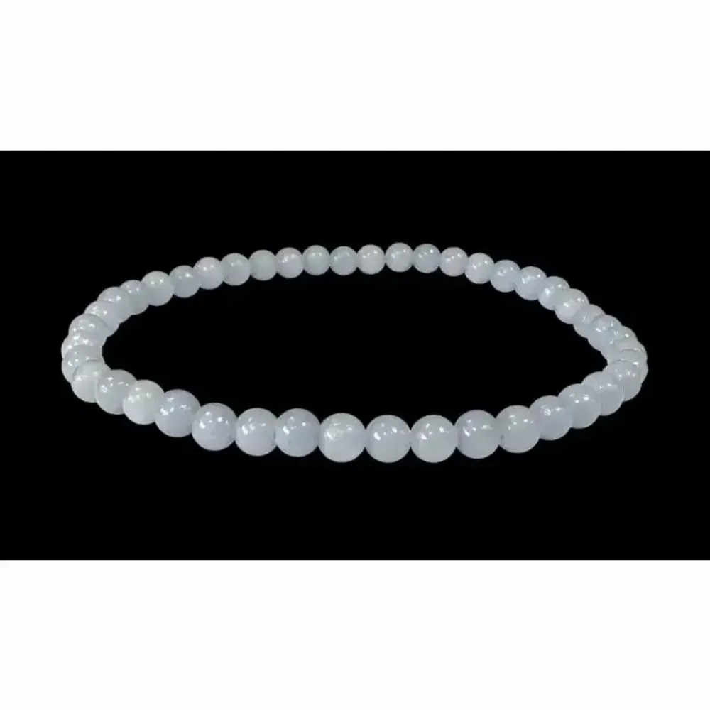 Bracelets - Bracelet Angelite A perles 4mm - ARABESK