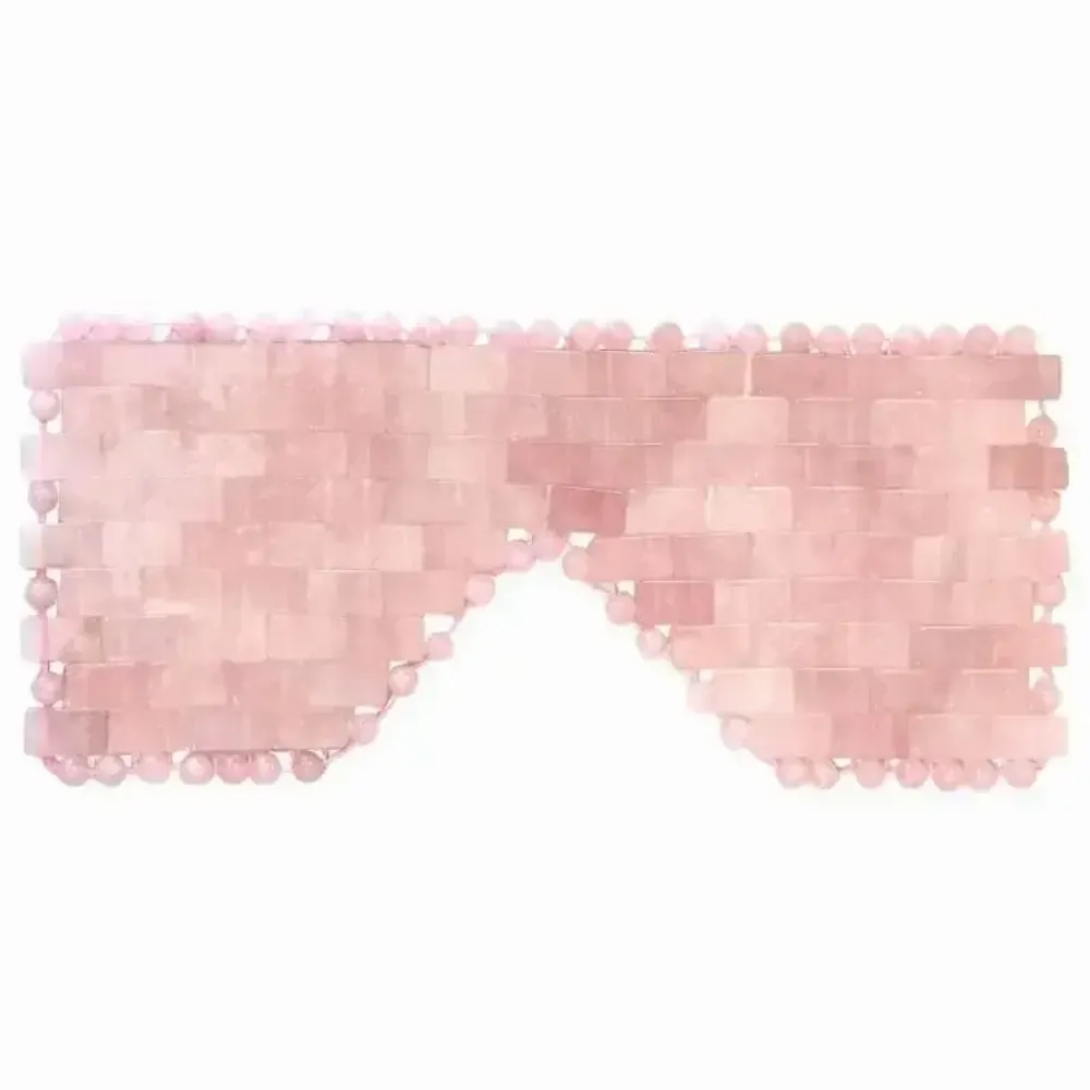 Jewelry - Brazilian Rose Quartz A Eye Mask - ARABESK