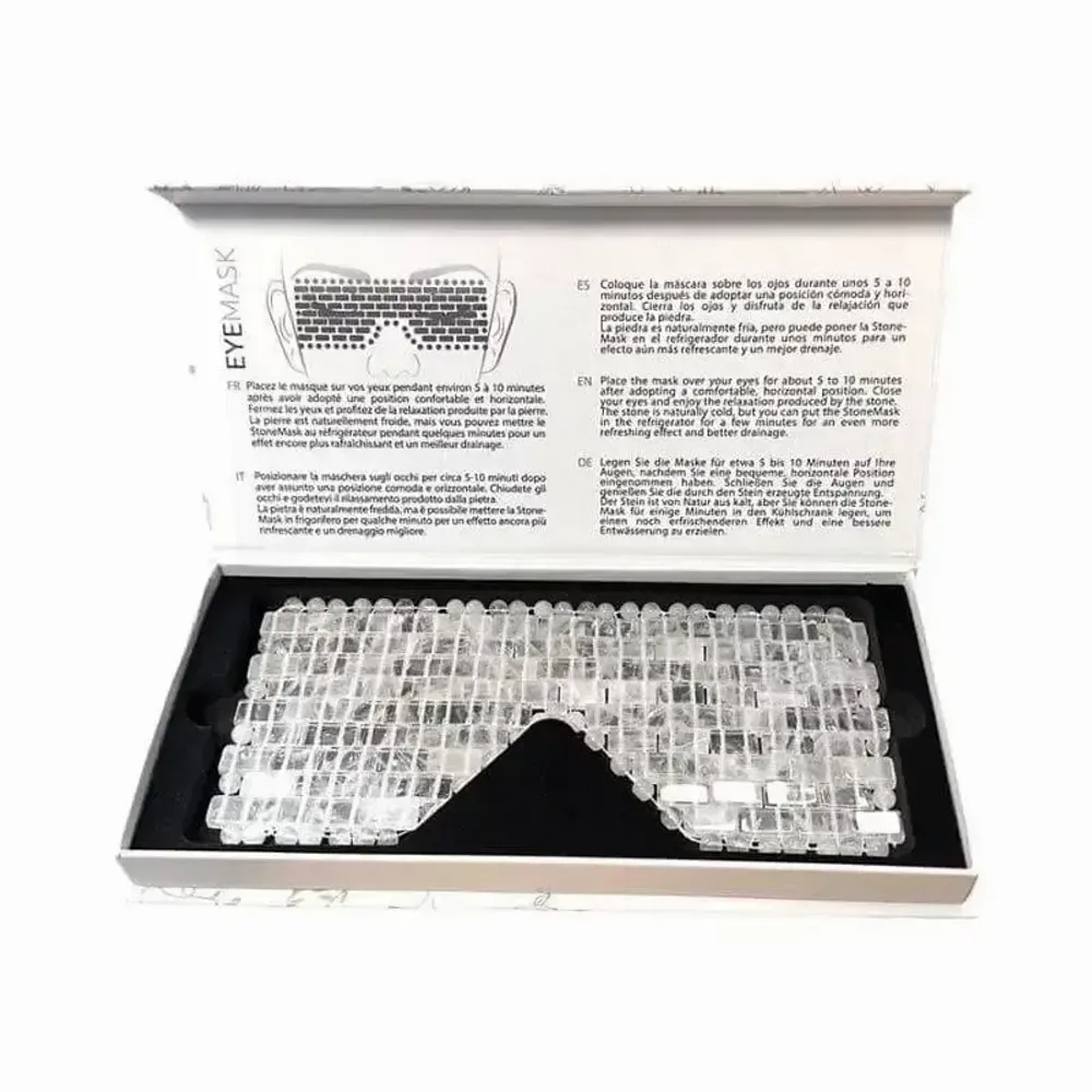 Bijoux - Masque pour les yeux en Cristal de Roche A du Brésil - ARABESK