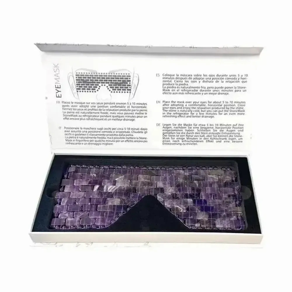 Bijoux - Masque pour les yeux en Amethyste A du Brésil - ARABESK