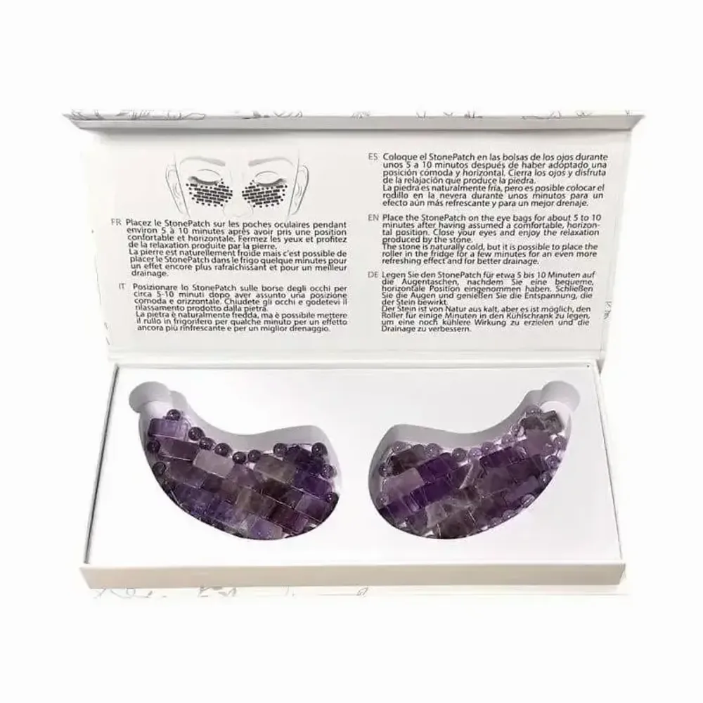 Jewelry - Amethyst A eye patch (set of 2) from Brazil - ARABESK