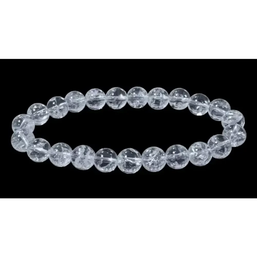 Bracelets - Rainbow Rock Crystal Bracelet AA beads 7.5-8.5mm - ARABESK