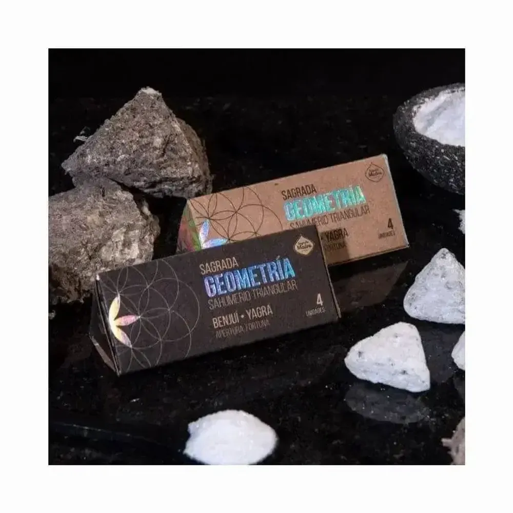 Scents - Sagrada Madre Pyramid Incense Benzoin-Yagra - ARABESK