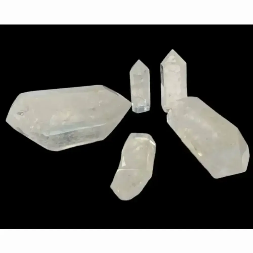Jewelry - Rock crystal prisms from Madagascar - 5 pieces 1.575 k - ARABESK