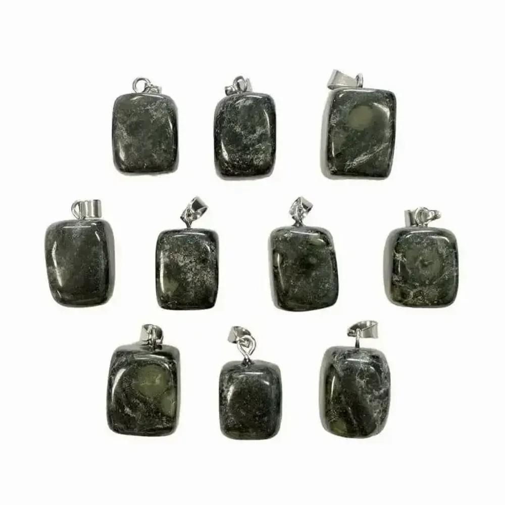Bijoux - Pendentif Pierre Roulée Jaspe Kambaba x 10 - ARABESK