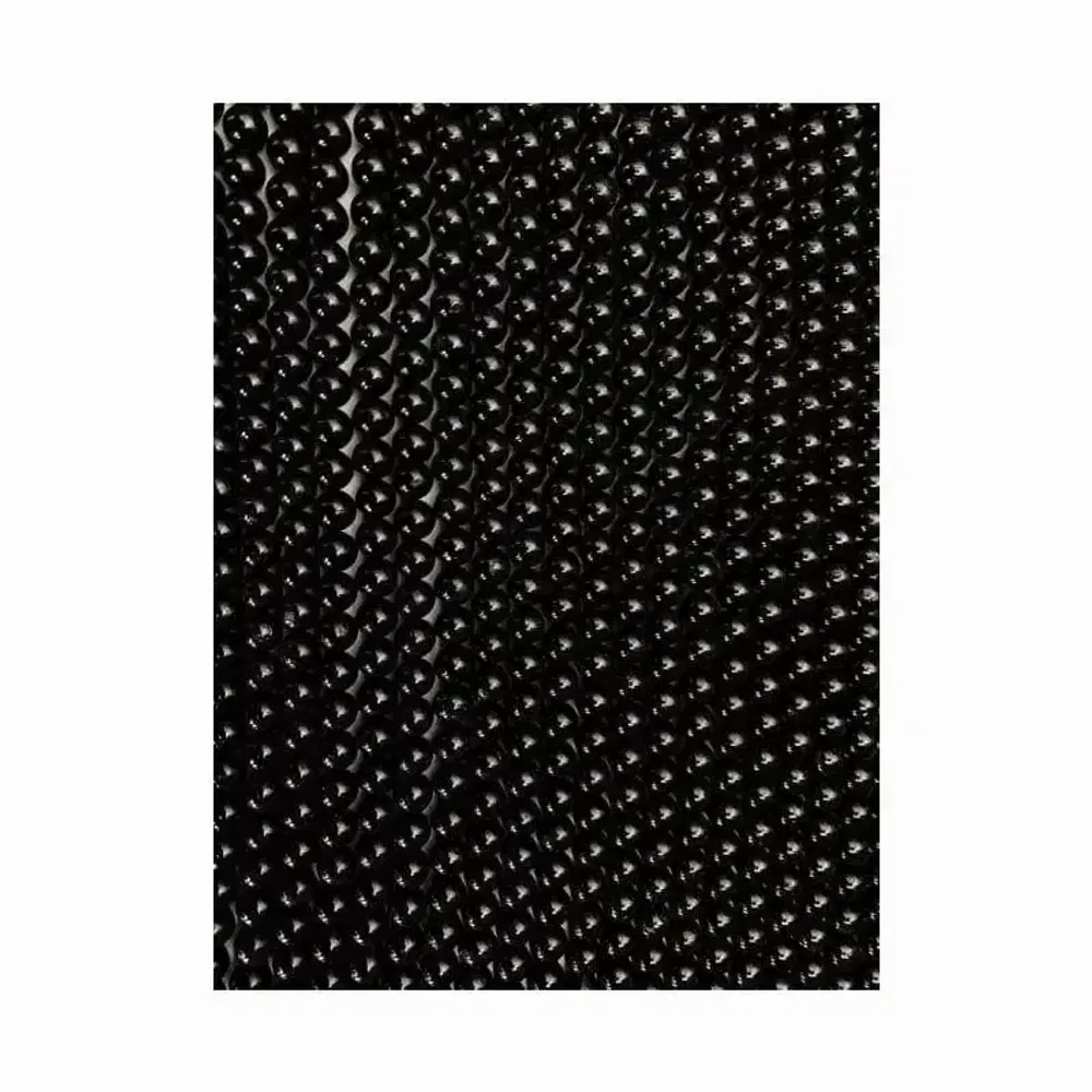 Bijoux - Tourmaline noire A perles 4mm sur fil 40cm - ARABESK