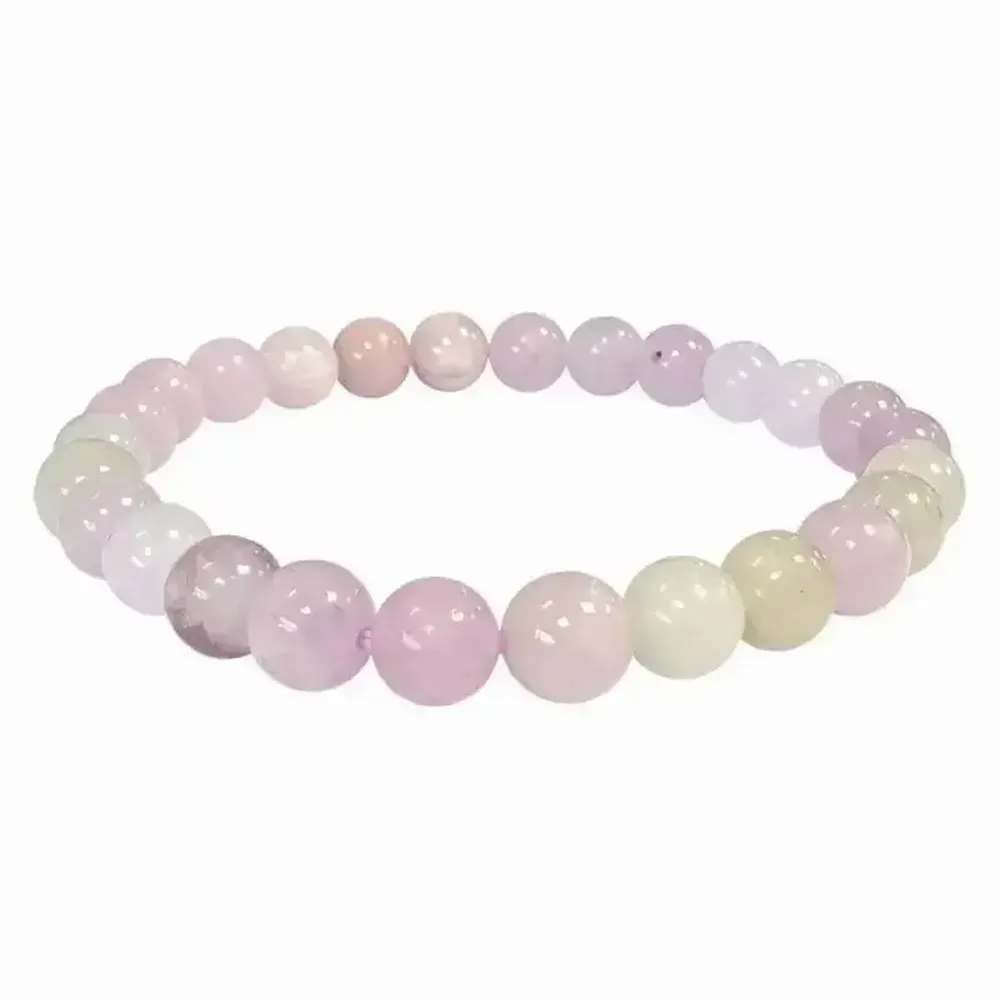 Bracelets - Bracelet Kunzite Multicolore AA perles 7mm - ARABESK