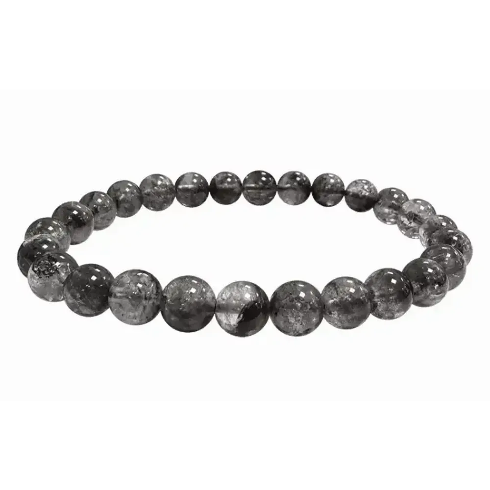 Bracelets - Herkimer Crystal Bracelet With 7-8mm beads - ARABESK