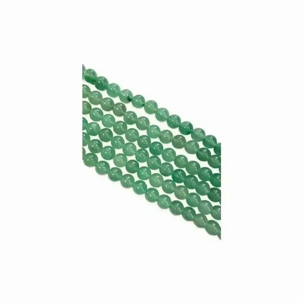 Bijoux - Aventurine verte perles 4mm sur fil 40cm - ARABESK