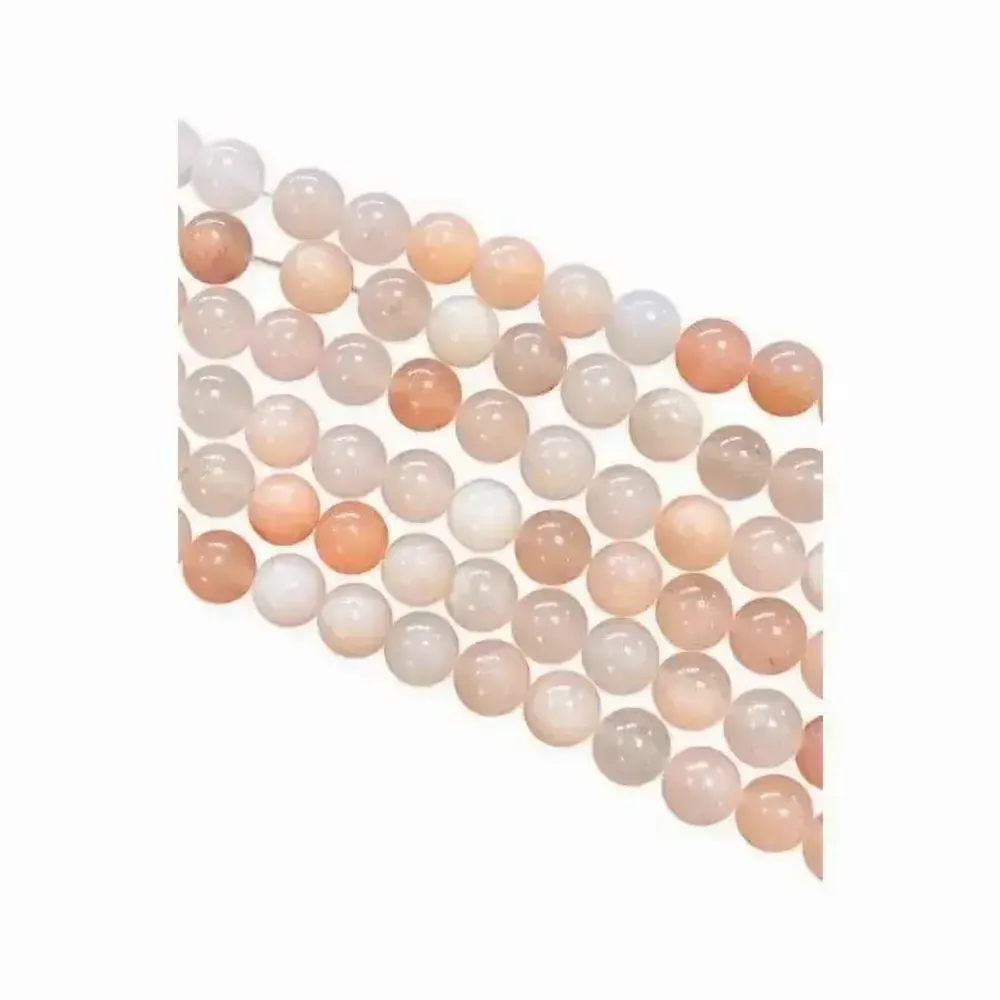 Bijoux - Aventurine Pêche A perles 6mm sur fil 40cm - ARABESK