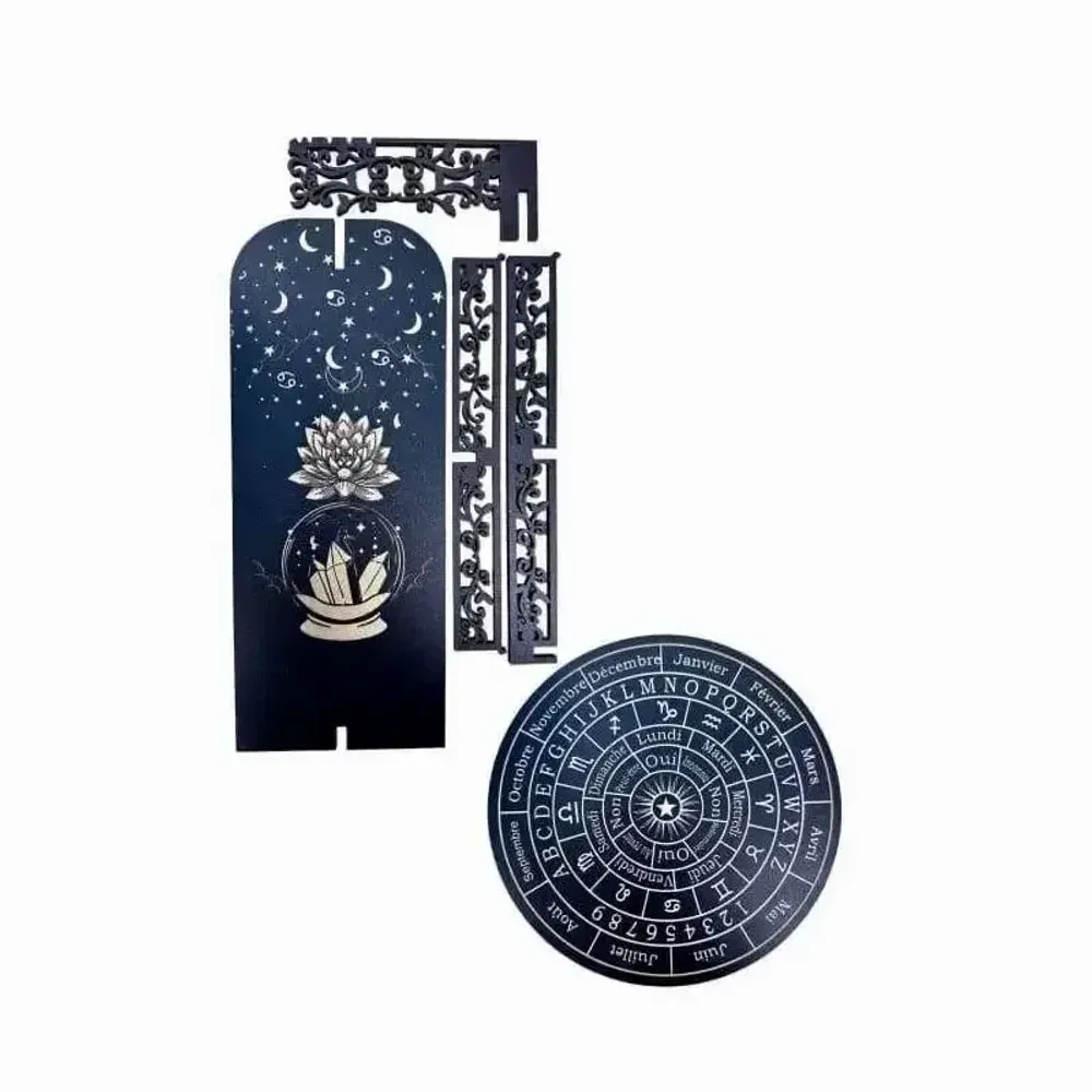 Bijoux - Planche de divination Soleil en bois 28cm - ARABESK