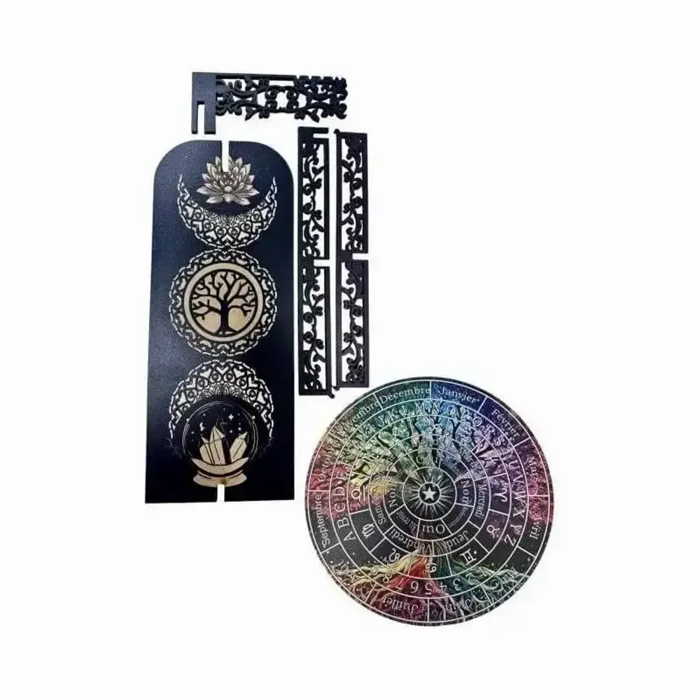 Jewelry - Wooden tree of life divination board 28cm - ARABESK