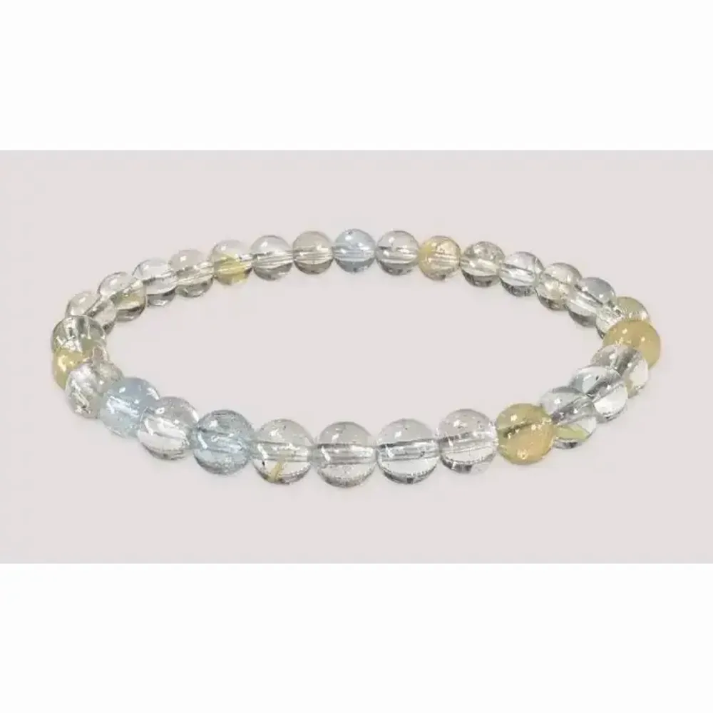 Bracelets - Bracelet Topaze Multicolore AA perles 6mm - ARABESK