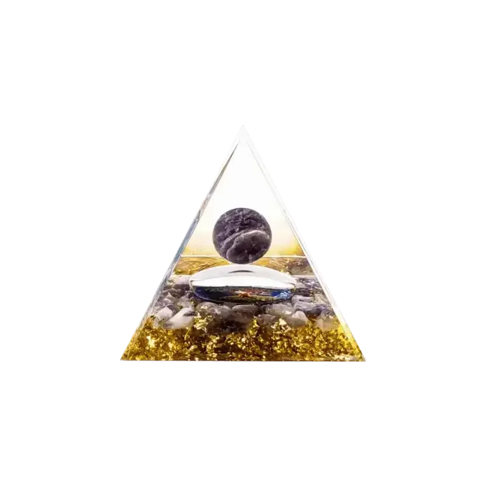 Jewelry - Orgonite Pyramid Amethyst Tree of Life - ARABESK