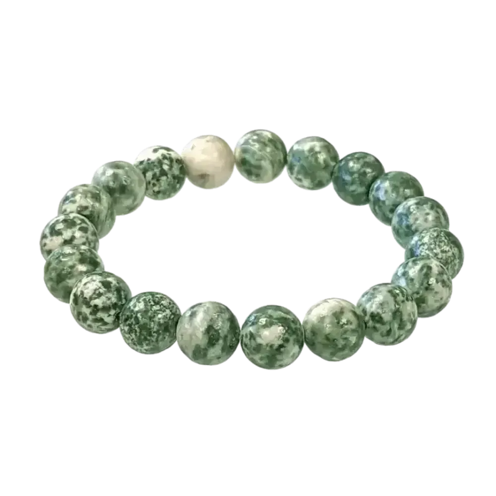 Bracelets - Green Jade Bracelet 10mm beads - ARABESK