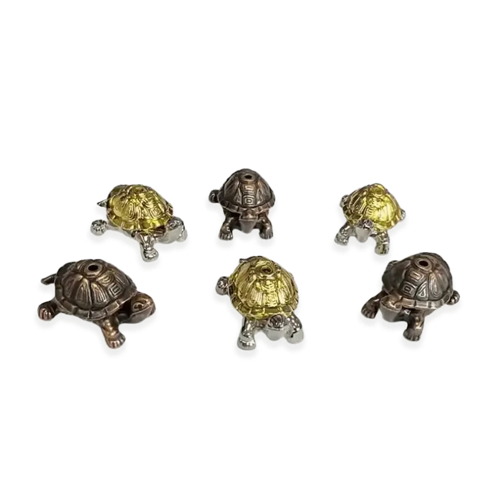 Scents - Tortoise Metal Incense Holder X6 - ARABESK