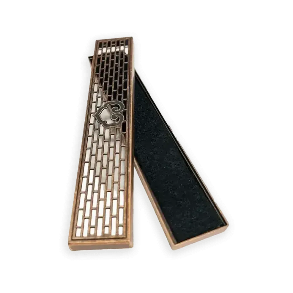 Senteurs - Porte Encens Métal Boite Ajourée 14.7 cm - ARABESK