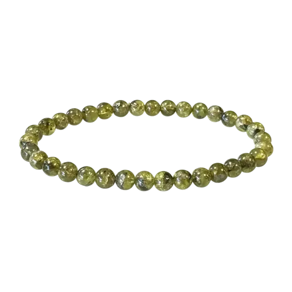 Bracelets - Bracelet Péridot perles 5-6mm - ARABESK