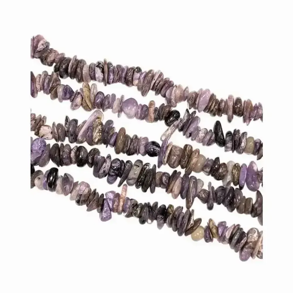 Bijoux - Charoite AA chips 5-8mm sur fil 40cm - ARABESK