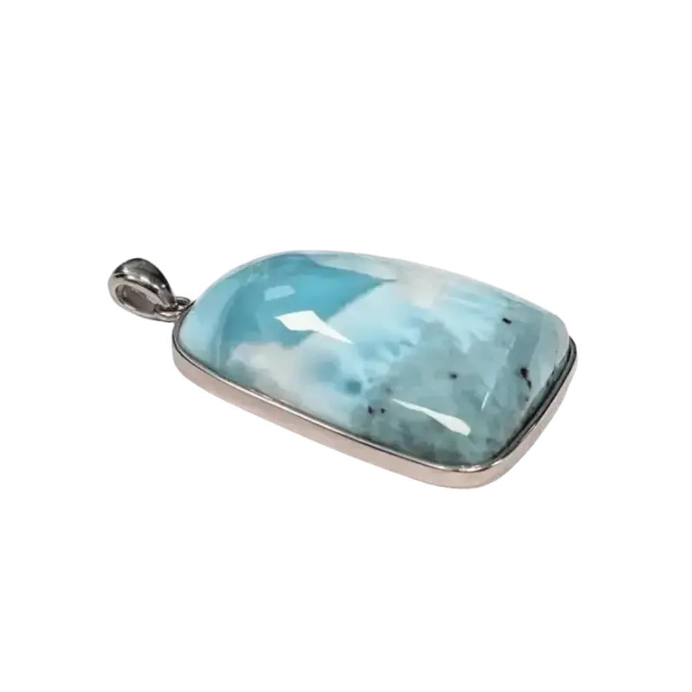 Bijoux - Pendentif Argent 925 Larimar AA 15.88g - ARABESK