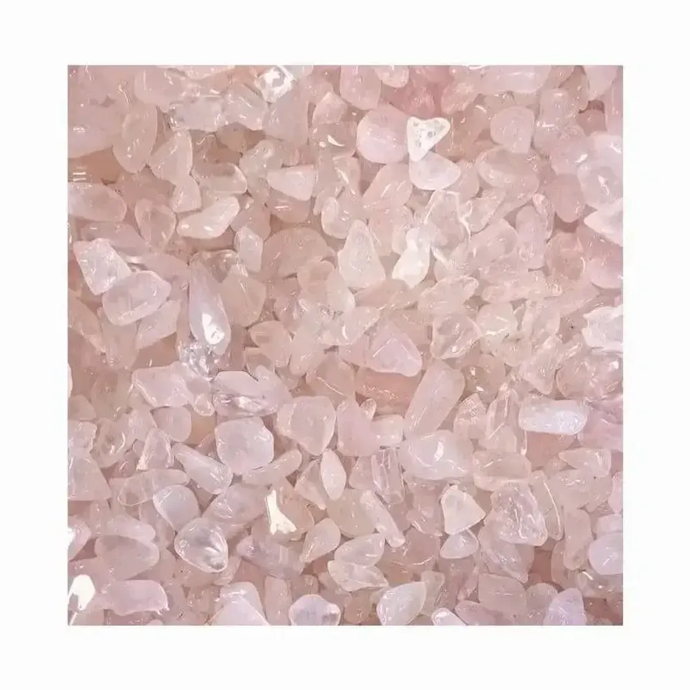 Bijoux - Quartz Rose A Chips de pierres naturelles 5-8mm 500g - ARABESK