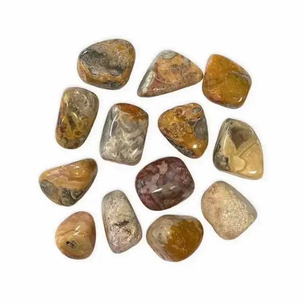 Bijoux - Agate Crazy Lace AB pierres roulées 250g - ARABESK