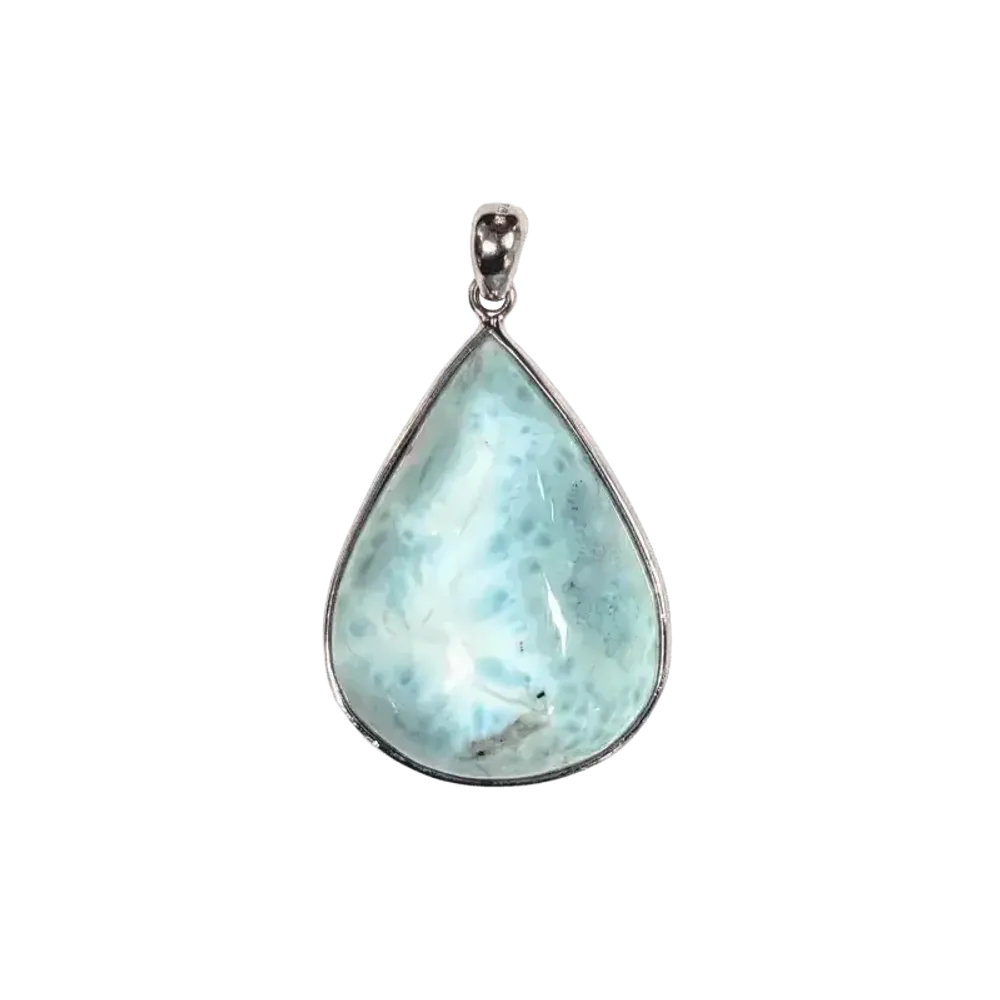 Bijoux - Pendentif Argent 925 Larimar AA 14.41g - ARABESK