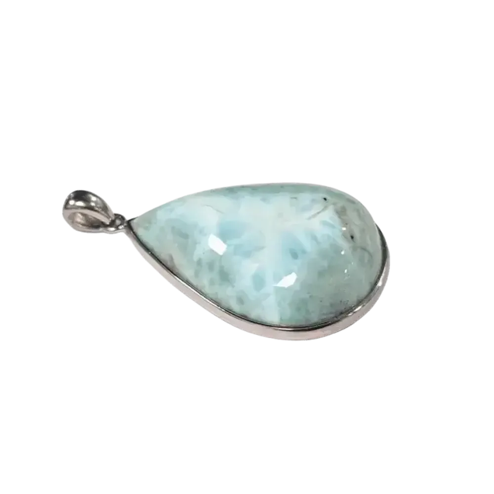 Bijoux - Pendentif Argent 925 Larimar AA 14.41g - ARABESK