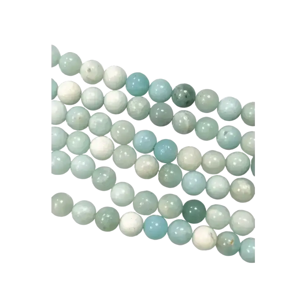 Bijoux - Amazonite Chine perles 4mm sur fil 40cm - ARABESK