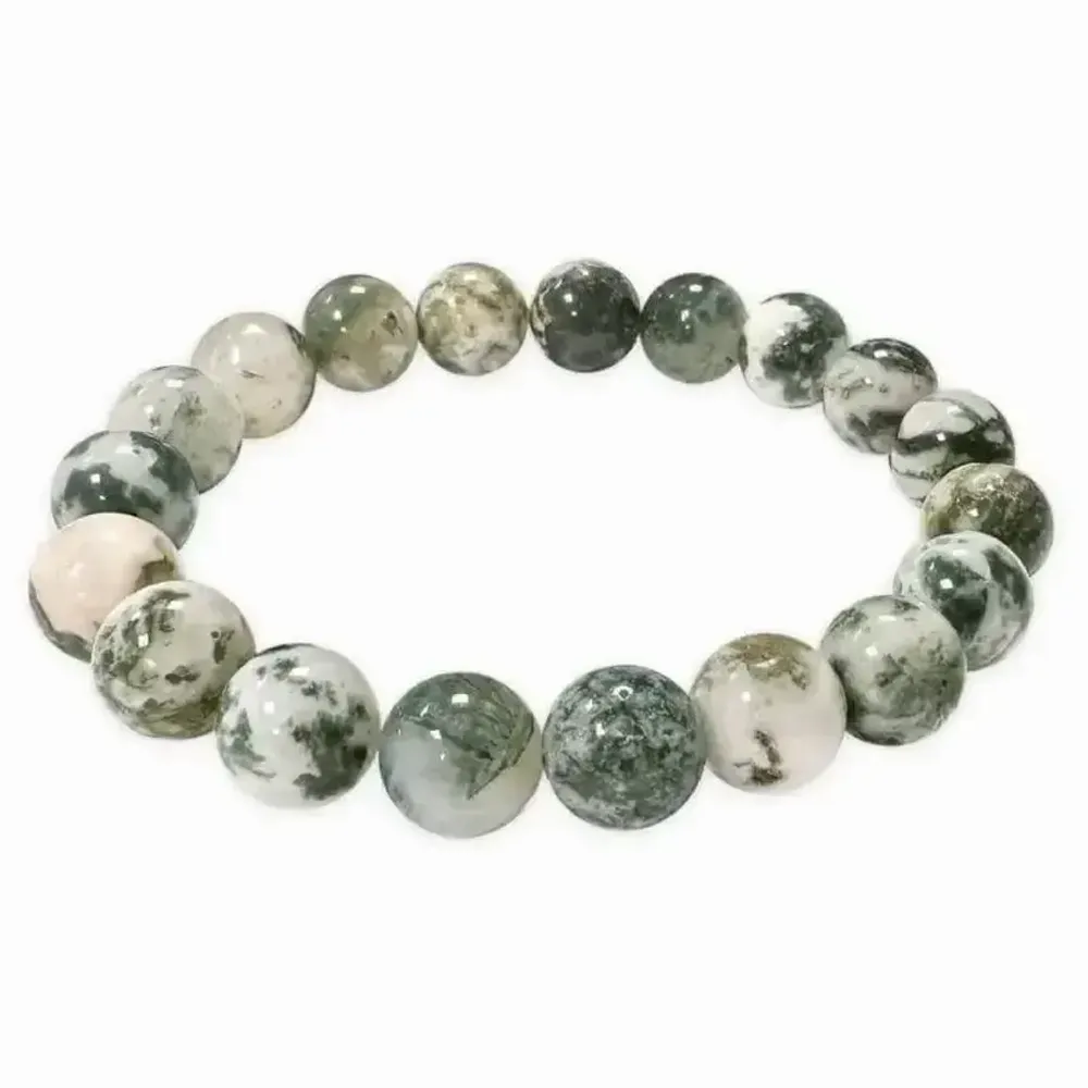 Bracelets - Agate Tree Bracelet A 10mm bead - ARABESK