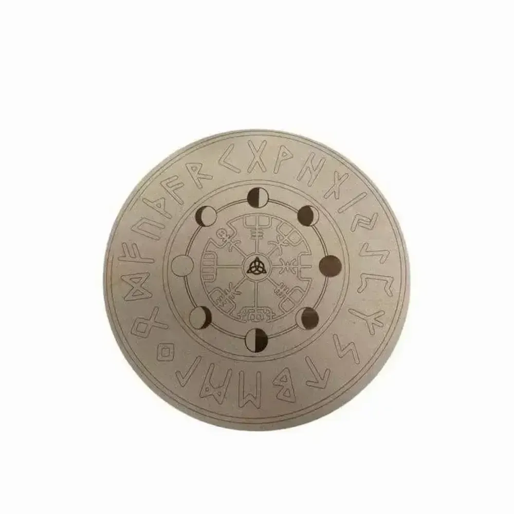 Bijoux - Planche de divination futhark  en bois 20cm - ARABESK