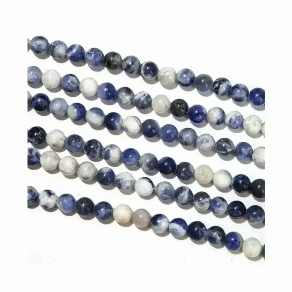 Jewelry - Sodalite beads 8mm on 40cm wire - ARABESK