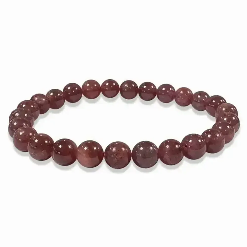 Bracelets - Bracelet  Rubis AA perles 7-8mm - ARABESK