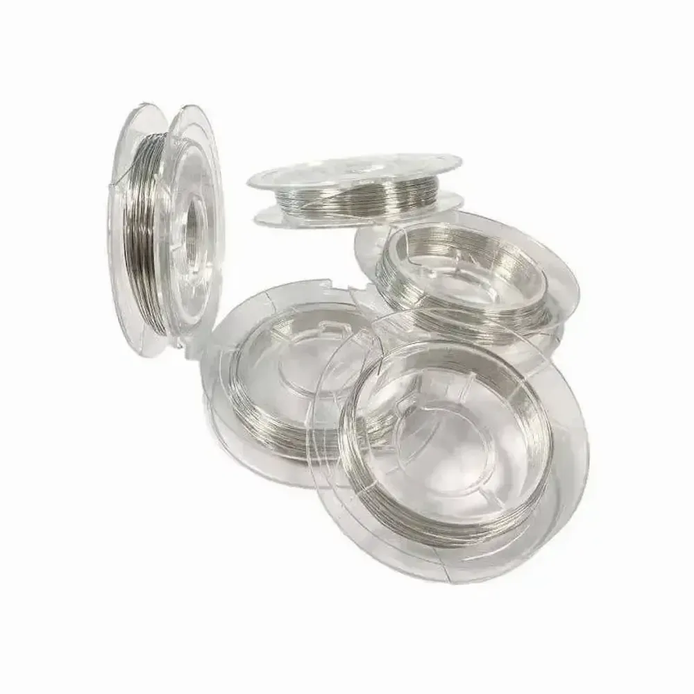 Jewelry - Silver Copper Wire for Jewelry 0.4mm 10m x5 - ARABESK