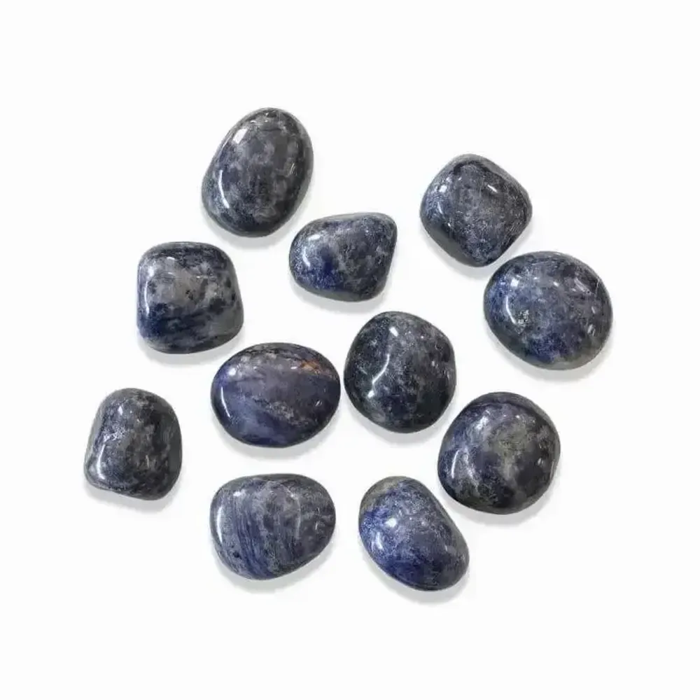 Jewelry - Sodalite AB tumbled stones 250g - ARABESK