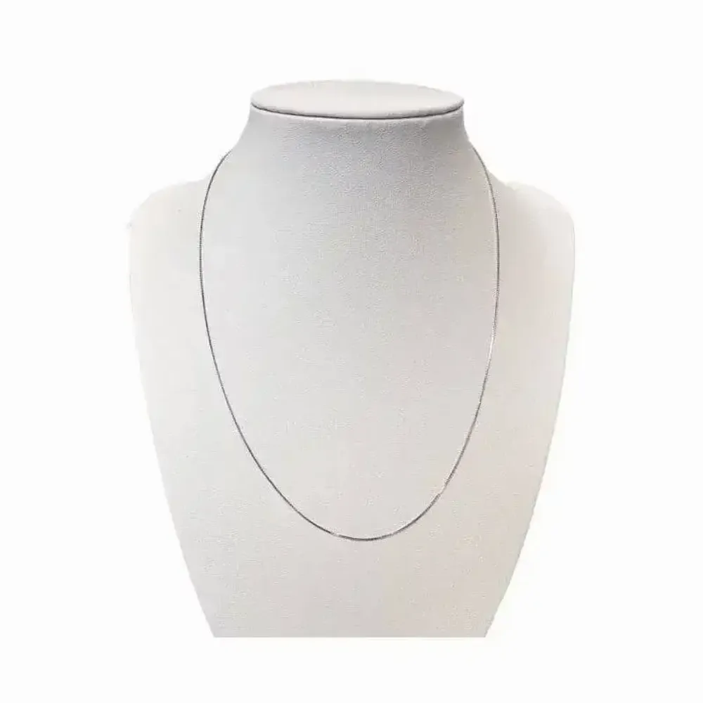 Bijoux - Collier Chaîne Argent 925 Mailles Vénitienne Ajustable 40 cm - ARABESK