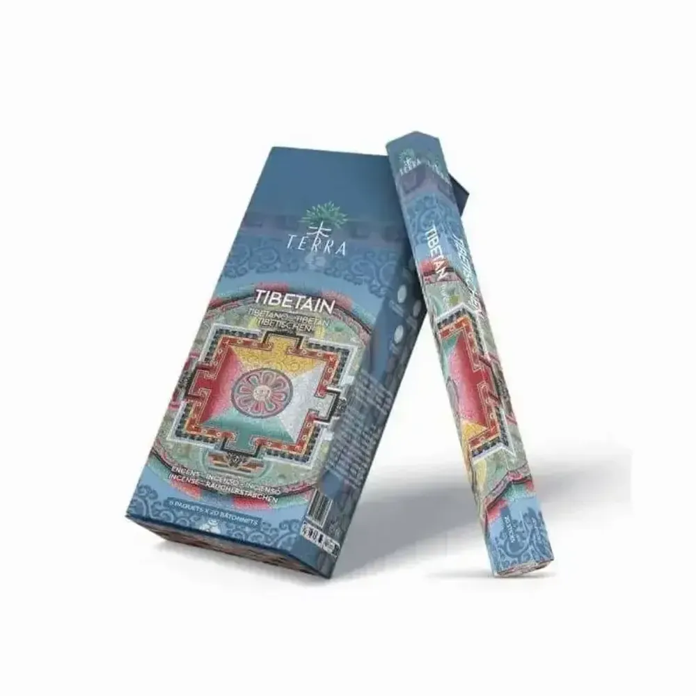 Scents - Terra Tibetan hexa incense without charcoal 30grs - ARABESK