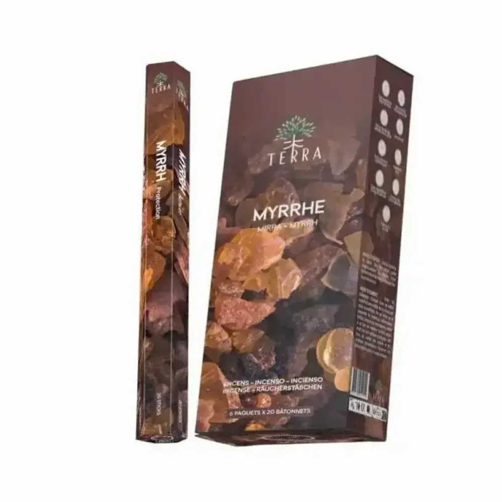 Scents - Terra myrrh hexa incense without charcoal 30grs - ARABESK